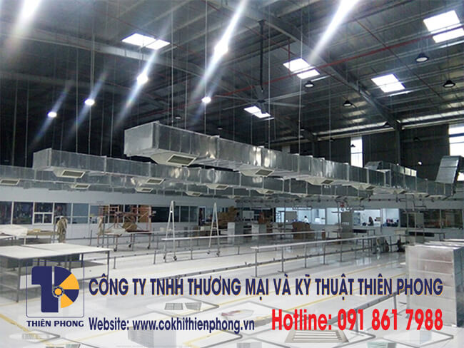 cong trinh da lap dat ong gio